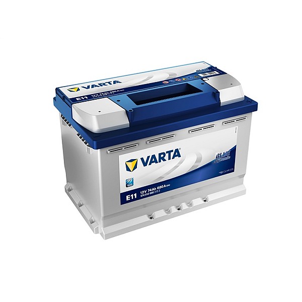 AKUMULATORS 574012068 E11 74AH/680A (VARTA)