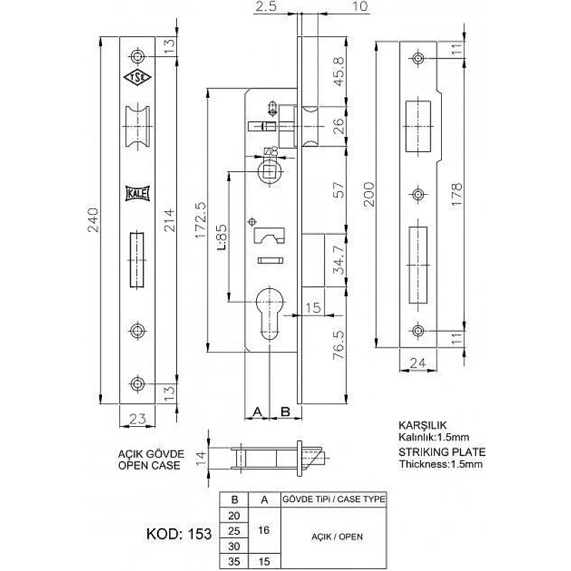 ĮLEIDŽIAMOJI SPYNA (153/20-UN; NIKELIUOTA; BE CILINDRO; 30) ĮLEIDŽIAMOJI SPYNA (153/20-UN; NIKELIUOTA; BE CILINDRO; 30)