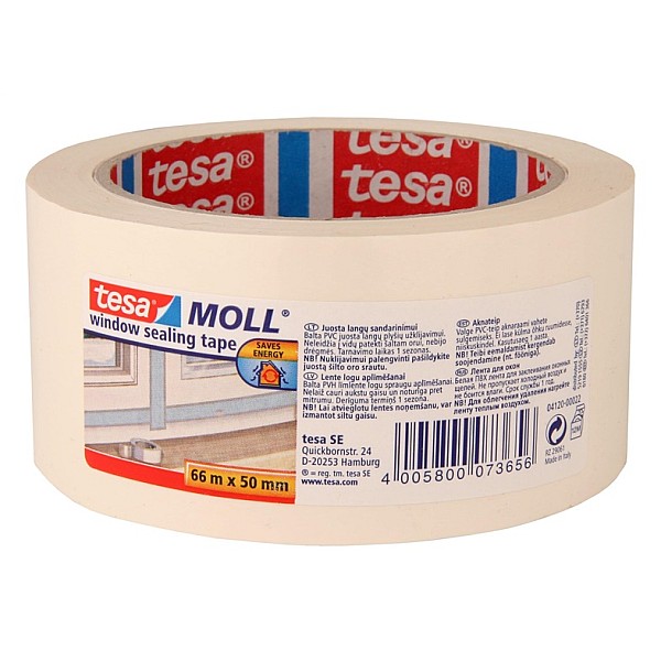 WINDOWS SEALING TAPE 66MX50MM WHITE