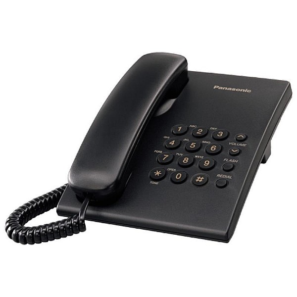 TELEPHONE PANASONIC KX-TS500FXB BLACK