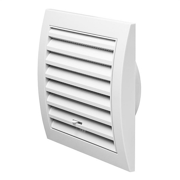 GRILLE ADJUSTABLE 148X153/D100. WHITE