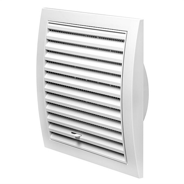 GRILLE ADJUSTABLE 190X190/D125. WHITE