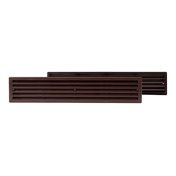 GRILLE DOOR VENTILATION 450X92. BROWN