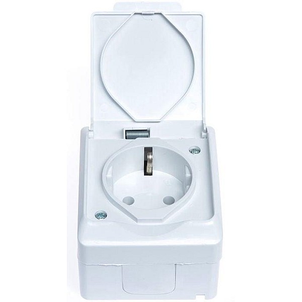 SOCKET HERMES WHITE IP44 0324-02