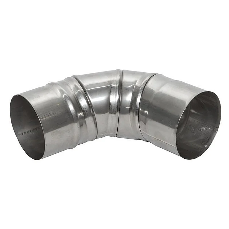 Kaminų alkūnė WADEX 116. D100 mm 90°