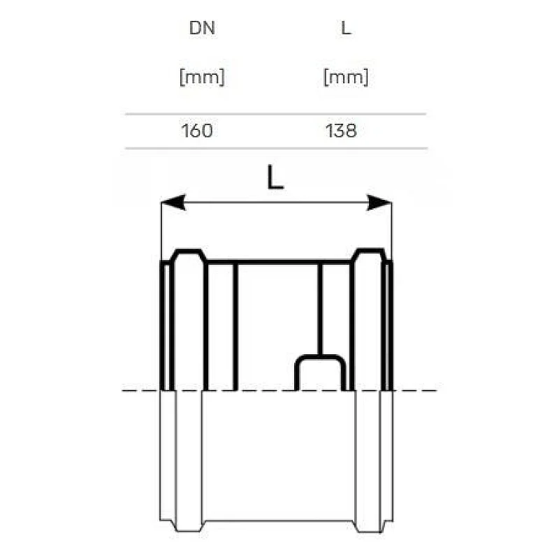 COUPLING EXTERNAL REPAIR D160