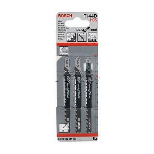 JIG SAW BLADE T 144 D 3 PCS WOOD