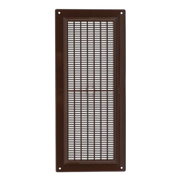 GRILLE VENTILATION 130X300. BROWN