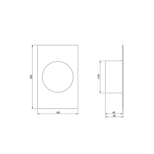 ADAPTER VENTILATION - D100