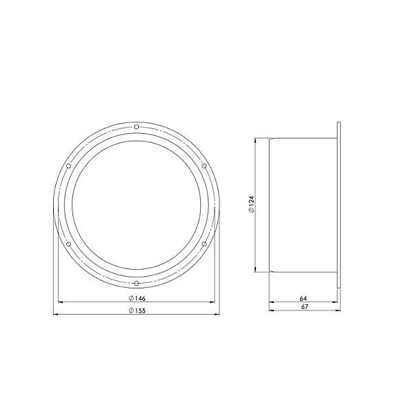 FLANCIS VF125MM (EUROPLAST)