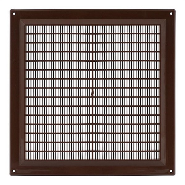 GRILLE VENTILATION 250X250. BROWN