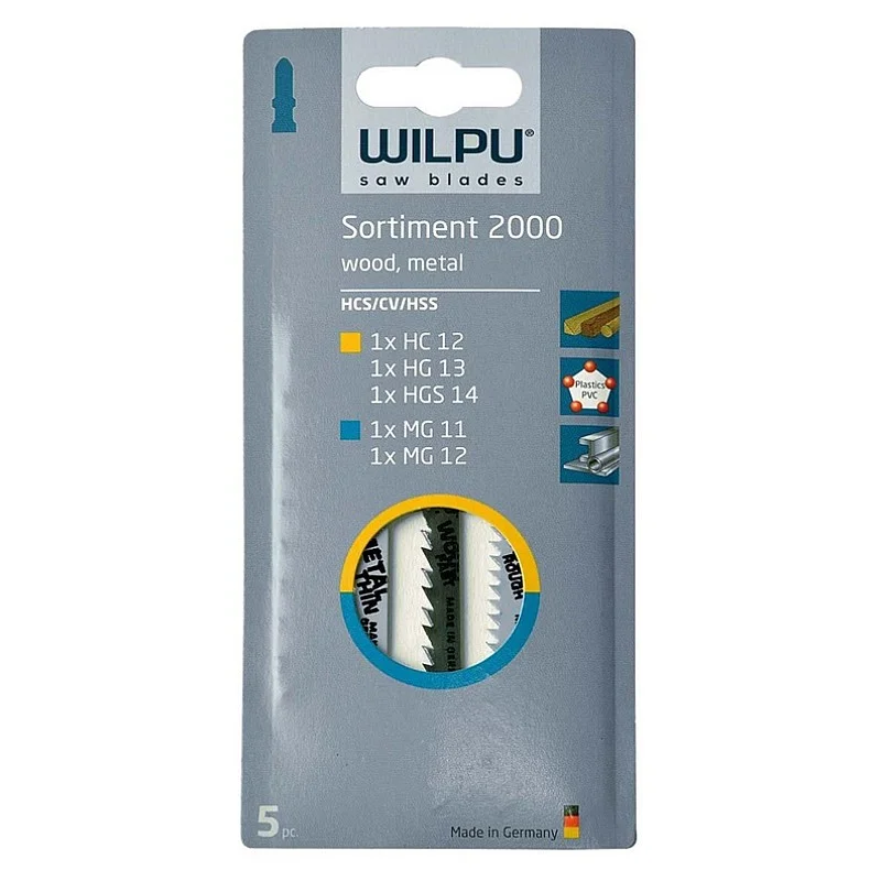 Siaurapjūklio pjūklelių komplektas Wilpu. Sort.2000. 5 vnt. Siaurapjūklio pjūklelių komplektas Wilpu. Sort.2000. 5 vnt.