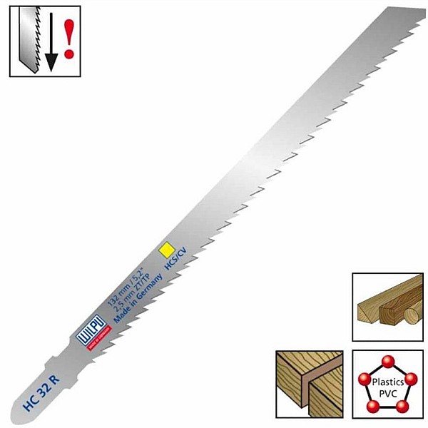 JIG SAW BLADE SET 5PCS