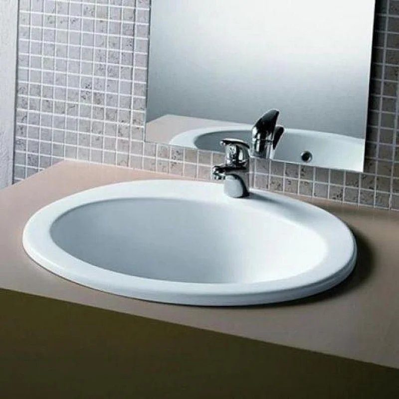 Jika Ibon 520x410mm Washbasin White Jika Ibon 520x410mm Washbasin White