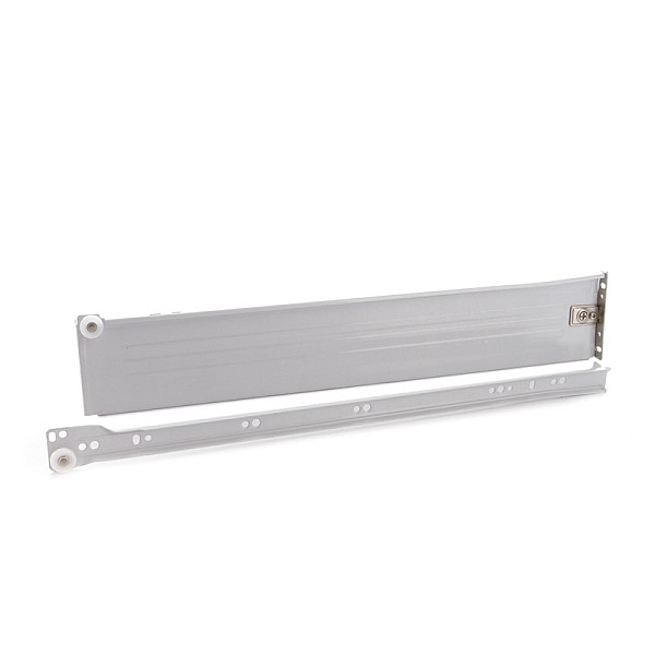 RAIL DRAWER SET 86X500/1.1MM WHITE (10)