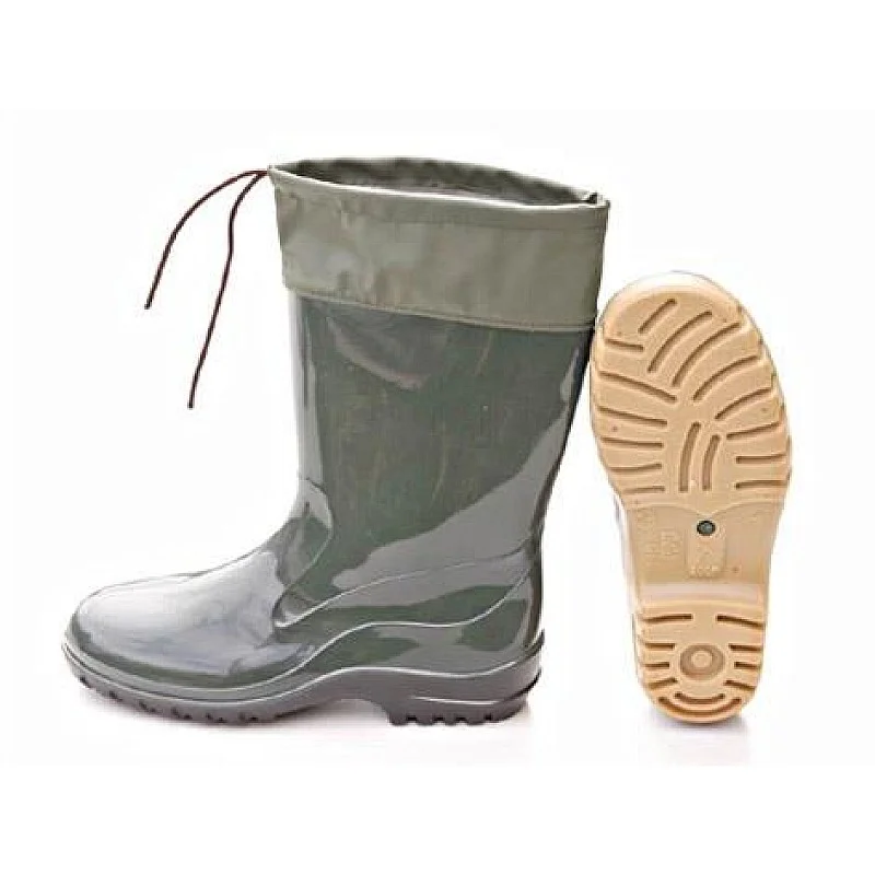 Guminiai batai. ilgi. sutraukiamu viršumi. 45 dydis