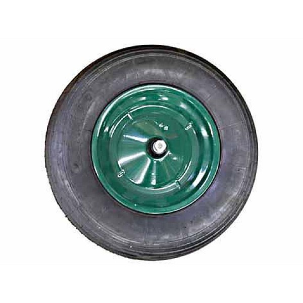 INFLATABLE WHEELBARROW WHEEL WITH AXIS