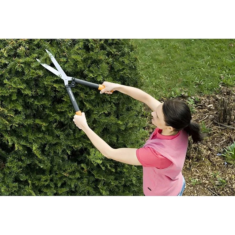 Gyvatvorių žirklės Fiskars Powerlever 114750/1001564 Gyvatvorių žirklės Fiskars Powerlever 114750/1001564