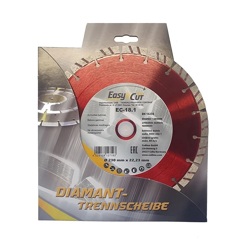 GRIEZĒJDISKS DIM.AR SEGM.300X2.8X25.4 GRIEZĒJDISKS DIM.AR SEGM.300X2.8X25.4