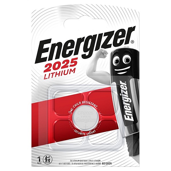 Elementas ENERGIZER CR2025. 3V