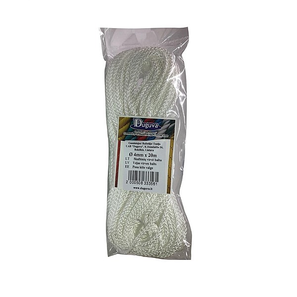 LAUNDRY ROPE (4 MM. 20 M. WHITE)