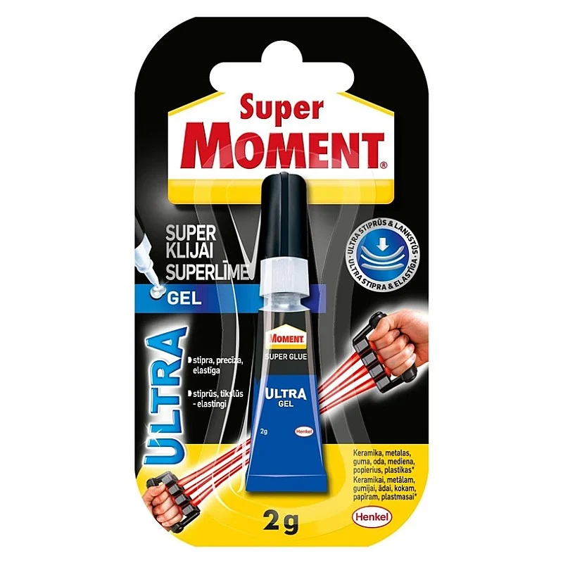 Līme universālā līme Moment Gel. 2 g Līme universālā līme Moment Gel. 2 g