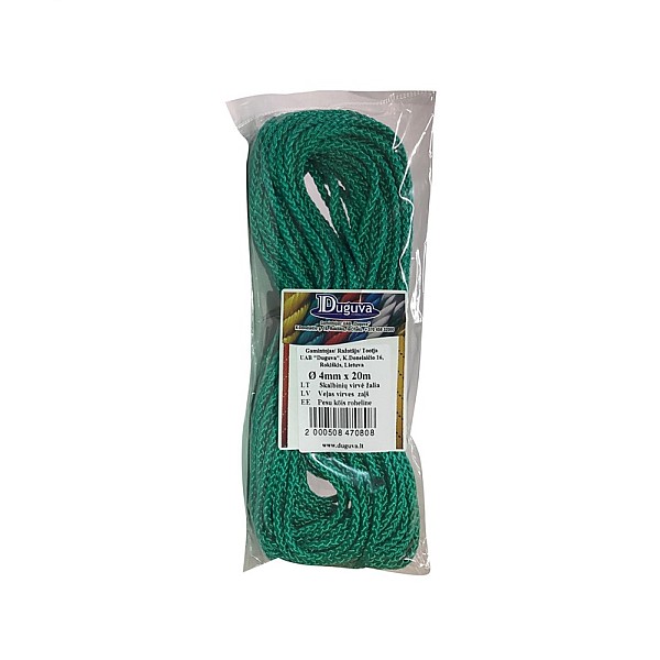 LAUNDRY ROPE (4 MM. 20 M. GREEN)