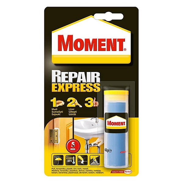 Klijai universalūs Moment Repair Express. 48 g