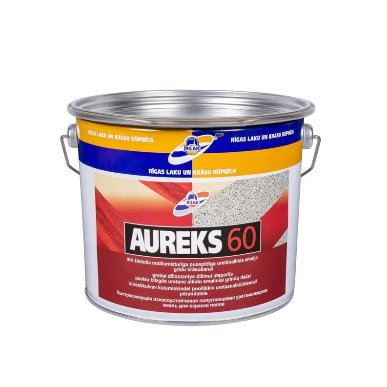 FLOOR PAINT AUREX-60 2.7L PUNAKASPRUUN
