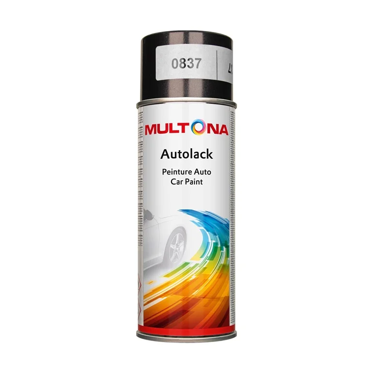 PAINTS AUTOMOTIVE MULTONA 837 BLACK 0.4L