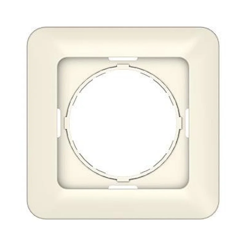 Vienvietis rėmelis VILMA SL250. dramblio kaulo spalvos