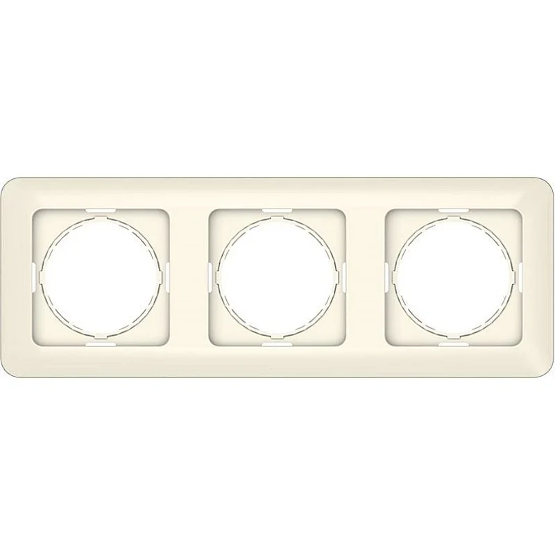 Trivietis rėmelis VILMA SL250. dramblio kaulo spalvos