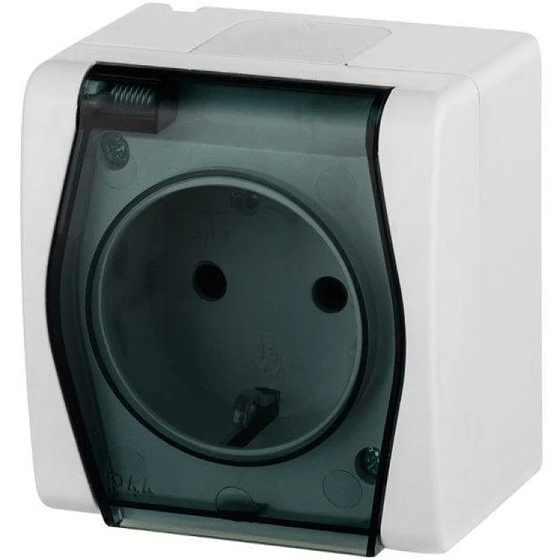 Kištukinis lizdas ELEKTRO-PLAST HERMES2. IP44