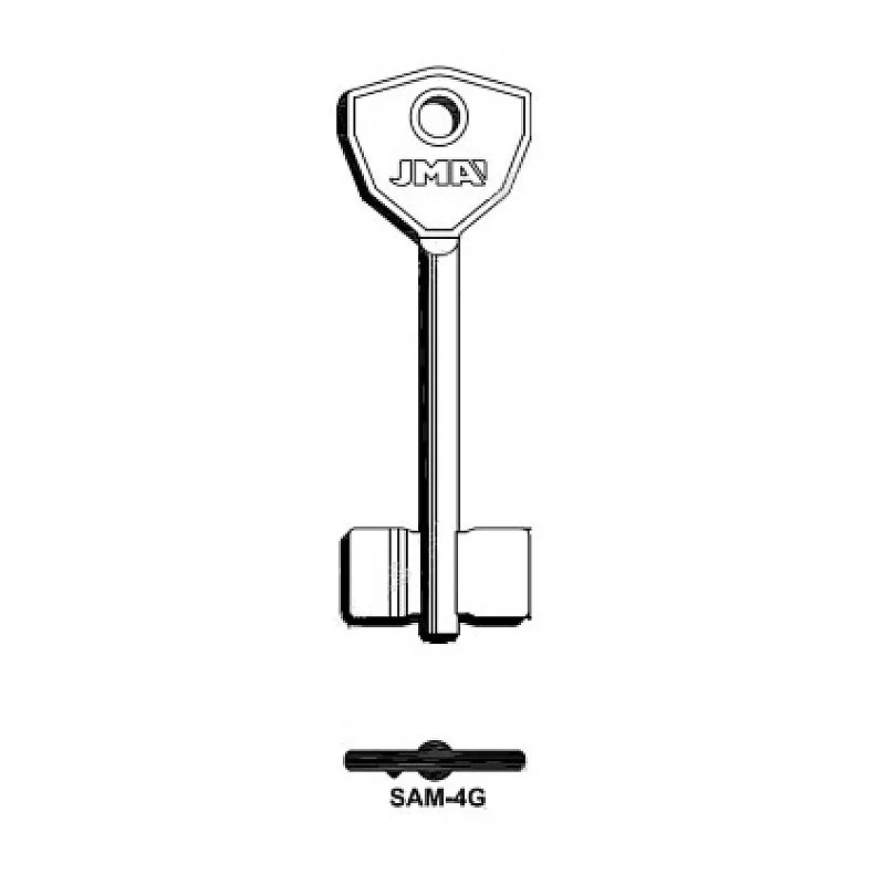 BLANK KEY SAM - 4G (JMA) BLANK KEY SAM - 4G (JMA)