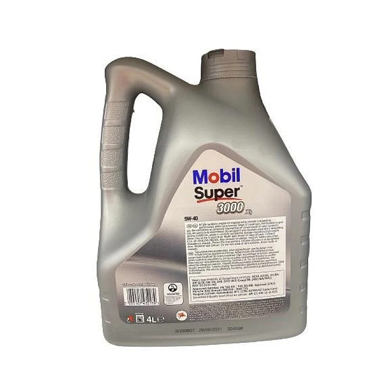 MOTOREĻĻA MOBIL SUPER 3000X1 5W40 4L MOTOREĻĻA MOBIL SUPER 3000X1 5W40 4L