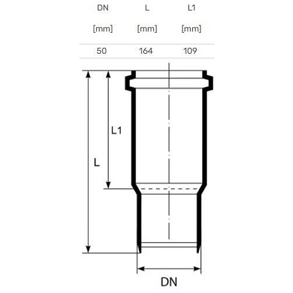 COUPLING INTERNAL EXTENDER D50