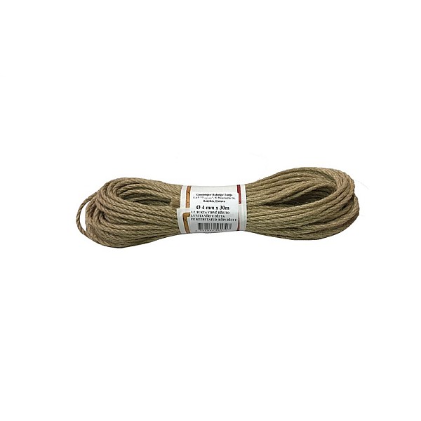 JUTE ROPE 4MM 30M