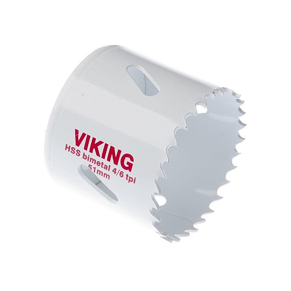 Metalo gręžimo karūna Viking 71051. 51 mm