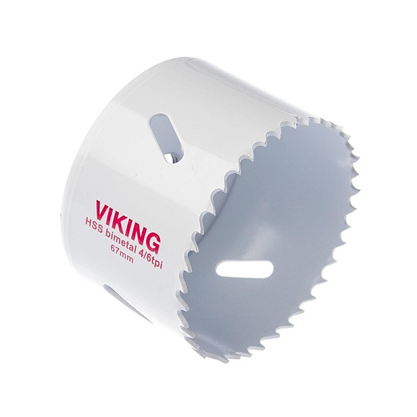 Metalo gręžimo karūna Viking 71067. 67 mm