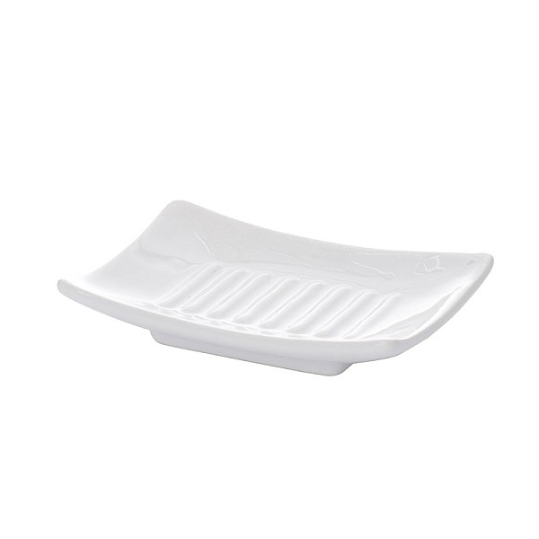 SOAP DISH WHITE VERBENA VE11