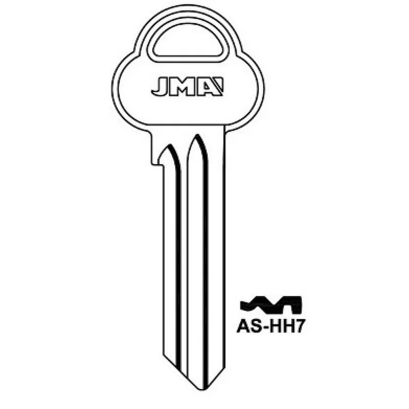 Atslēgas sagatave JMA A37HH(AS-HH7) ASSA