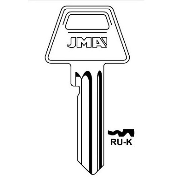 Raktų ruošinys Jma RU-K. 1 vnt.