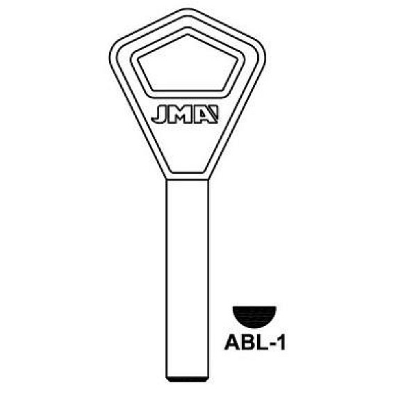 Atslēgas sagatave JMA RUS51 (ABL-1) Abloy. 5 gab. iepakojumā