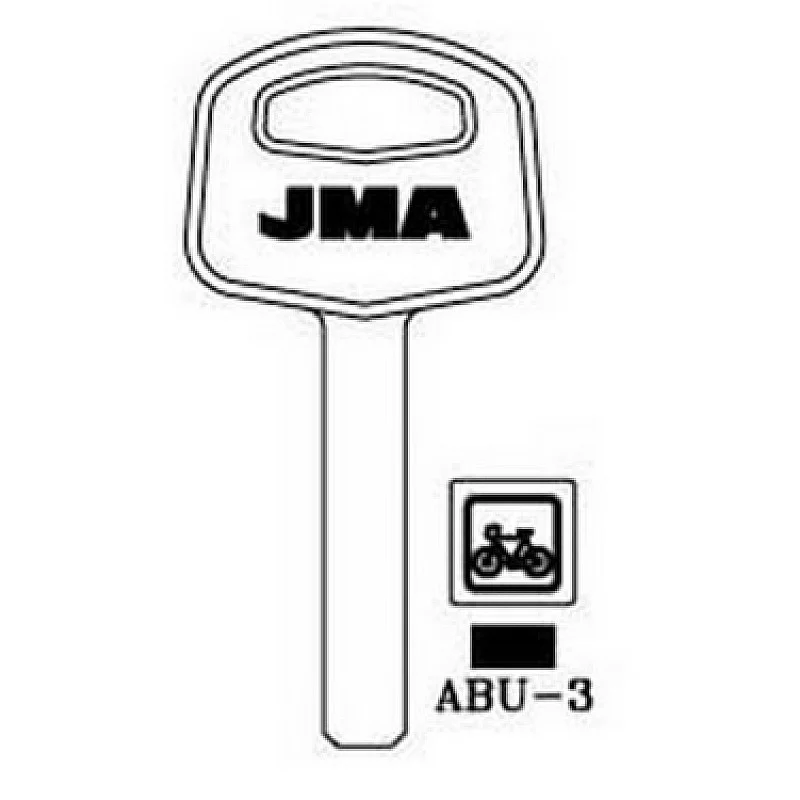 BLANK KEY S21ABS ABU-3 ABUS BLANK KEY S21ABS ABU-3 ABUS