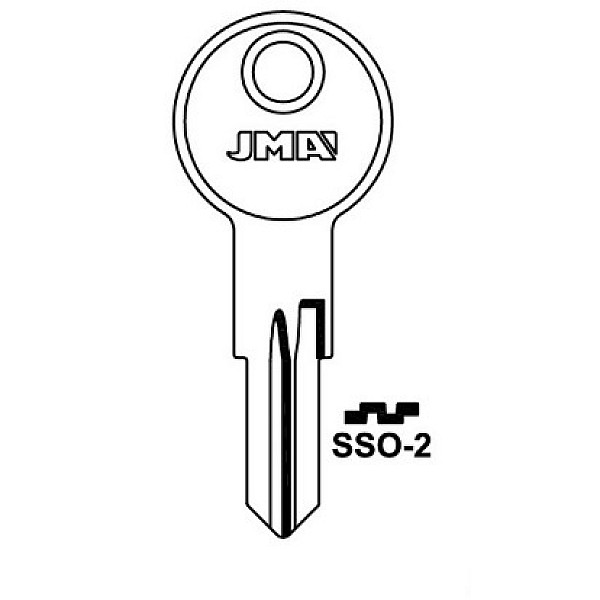 BLANK KEY SSO-2 (5)