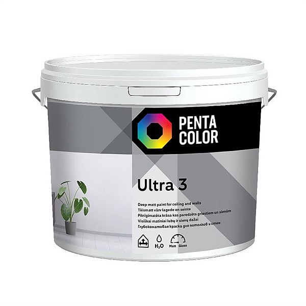 DISPERSION PAINT ULTRA MAT (WHITE.