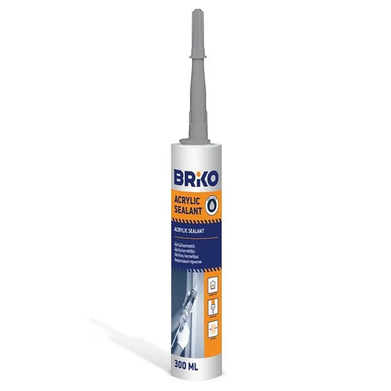 GREY UNIVERSAL ACRYLIC SEALANT BRIKO