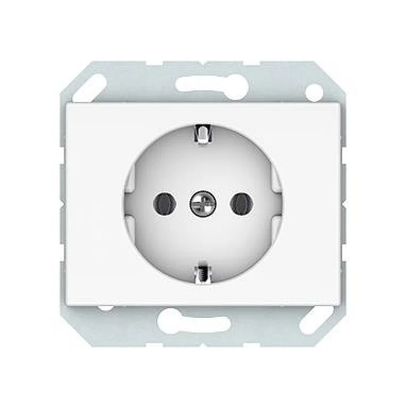 Kištukinis lizdas VILMA XP500. su įž.. baltos spalvos