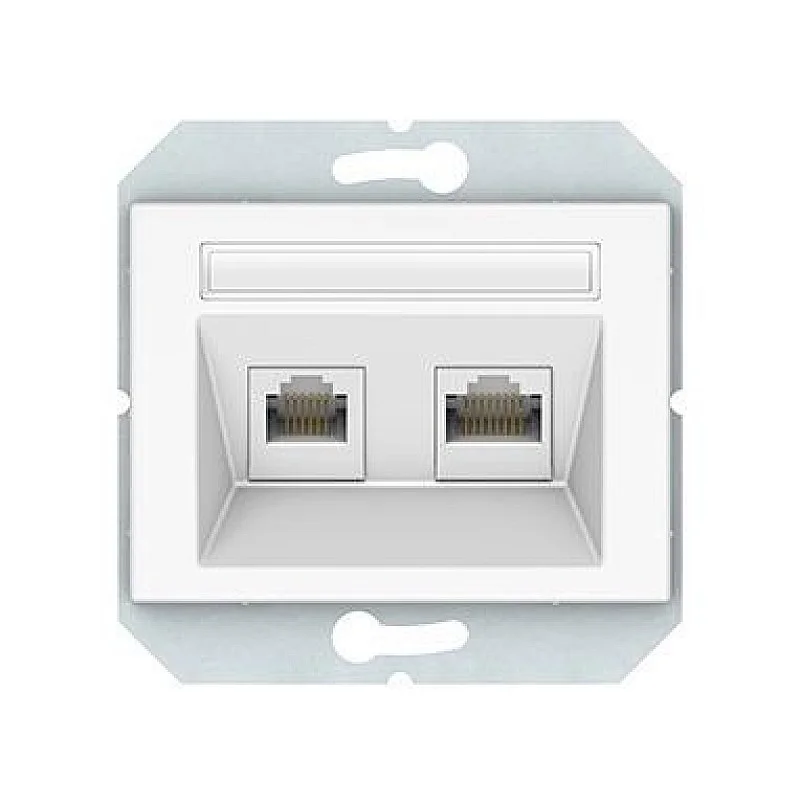 TELEPHONE AND DATA SOCKET VILMA XP WHITE