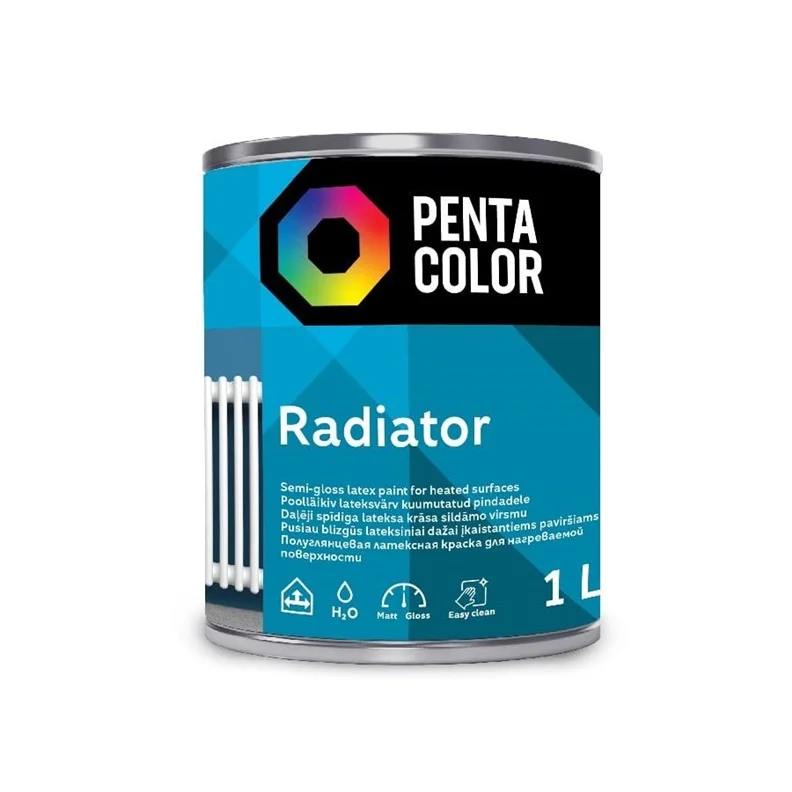 HEAT RESISTANT PAINT PENTA RADIATOR 1L
